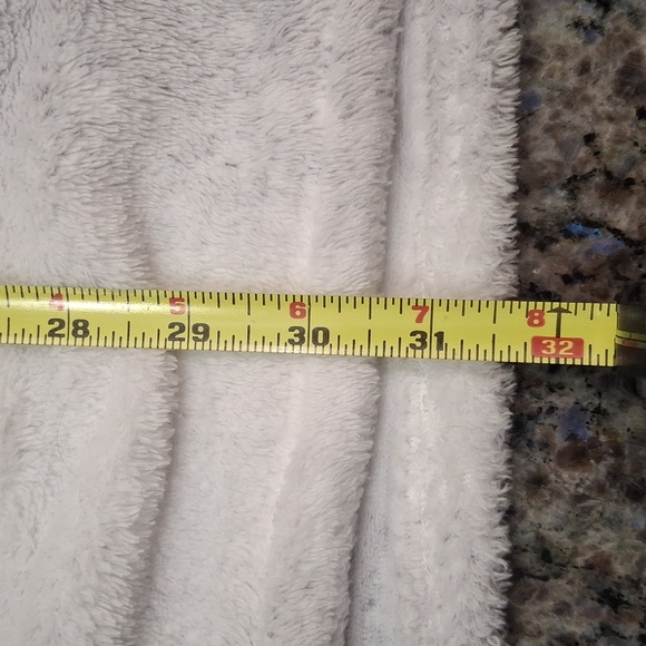 "ANNE KLEIN" Women's, SZ M, 100%polyester, grey and white, robe material dress - Picture 10 of 12